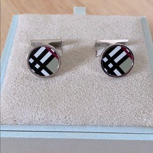Burberry Traditional Plaid Cufflinks